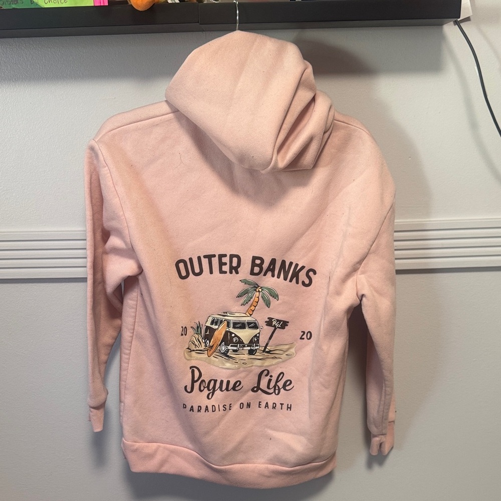 Pink Outer Banks Hoodie
